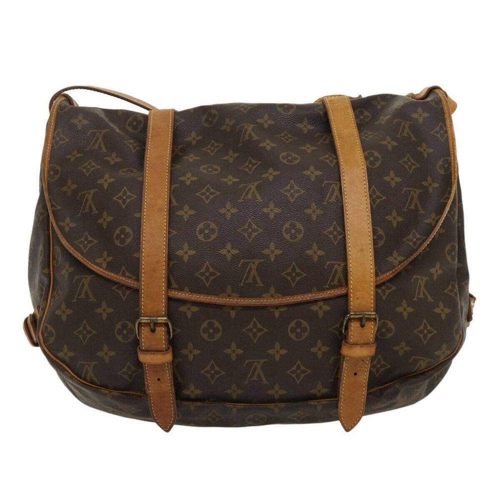 💎✨BEAUTIFUL✨💎 LOUIS VUITTON Monogram Saumur 43 Shoulder Bag - Picture 2 of 13